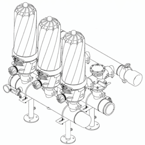 WtR_Beispiel_SF_Skizze Scheibenfilter mehrstrassig