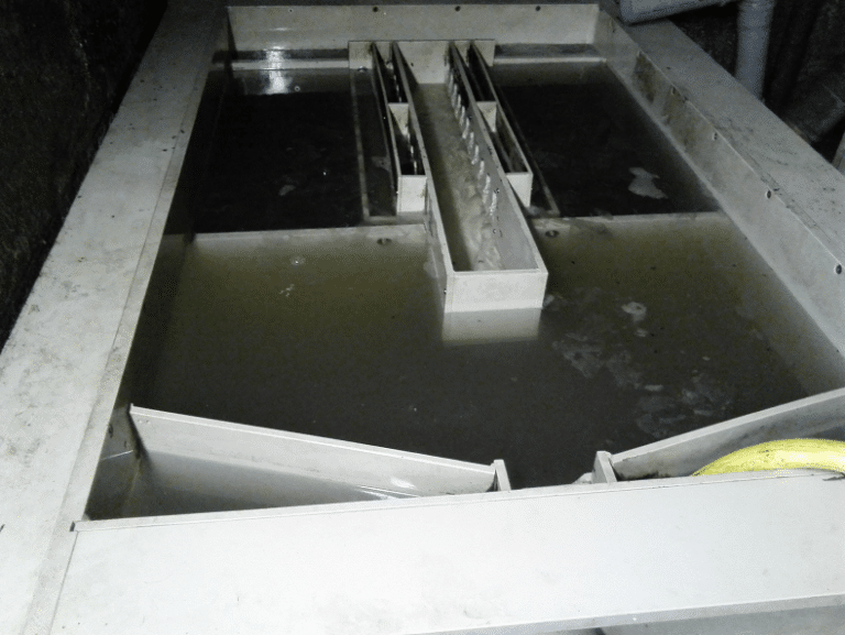 vollbiologische kreislaufgeführte Abwasseraufbereitung<br/> mit Schrägklärer (WtR-VBKA+SK)