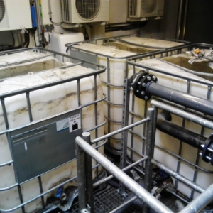 Sammelbehälter im Kundenbestand