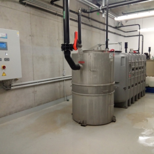 WtR Neutralisation fertig aufgebaut und betriebsbereit