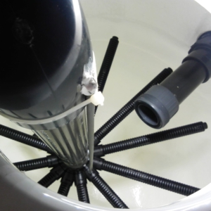 WtR Kiesfilter Innenansicht