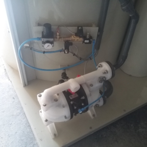 WtR ESA Sed2000 BF Druckluft - Doppelmembranpumpe