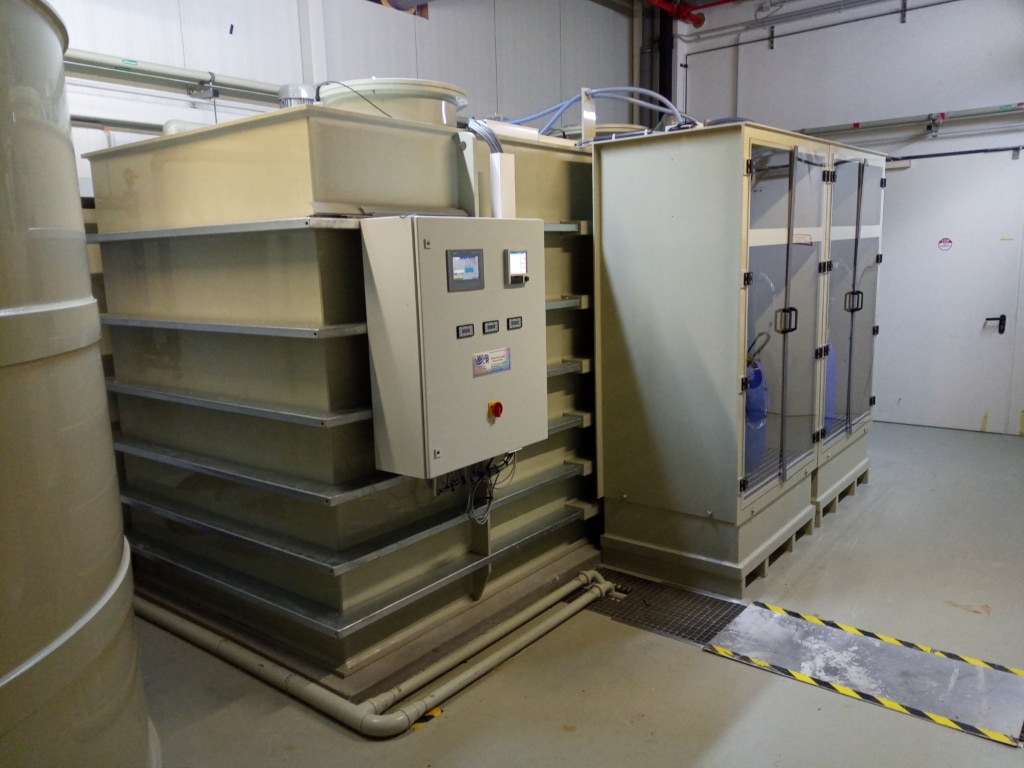 November 2021 Neutralisation für Abwässer aus Reinraum